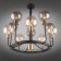 Suspended chandelier Rozet E14 + GU10 400W
