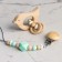 Gift set: a nipple for a nipple and a teething, mint, crumb I