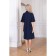 Women's dress, size 54, blue color