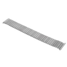 18 mm watch strap, metal, silver, 20 cm