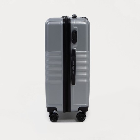 Middle suitcase 24 "Code lock, silver color-3