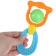 A rattle - a “planet” teether, an elastic pen, types and color mix