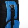 Tourist backpack on lightning, 5 outer pockets, black/blue color