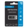 USB flash drive 128 GB Maxvi Mk Dark Grey Monolith, Metal / FD128GBUSB20C10MK