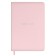 School School A5 80 sheets "pink", solid cover of artificial leather, foil embossing, liesse, reference material, block 70 g/m2