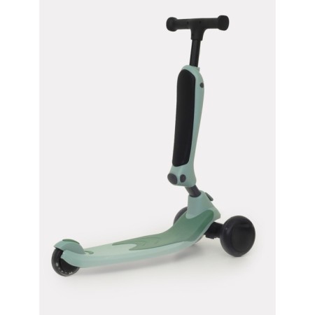 Cunning-somata children's Rant Rider, with luminous wheels, green color-3