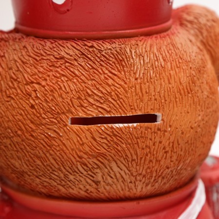 Piggy bank "Bear with drums" 29x14x13cm-4