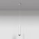Squirry of suspended Technical P072PL-L12W3K, LED, 12W, 5.2x5.2x30 cm, 1180lm, white color