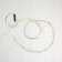 Girlynda "Horse tail" 20 threads of 2 m, IP20, silver thread, 400 LED, glow of multi, 12 V