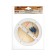 Anemostat Era 12.5dw Pine, D = 125 mm, for a bath and sauna, with a flange, pine color