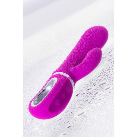A vibrator with a clitoral stimulator of Jos Joly, Wow-mode, fuchsia, 19.6 cm-8