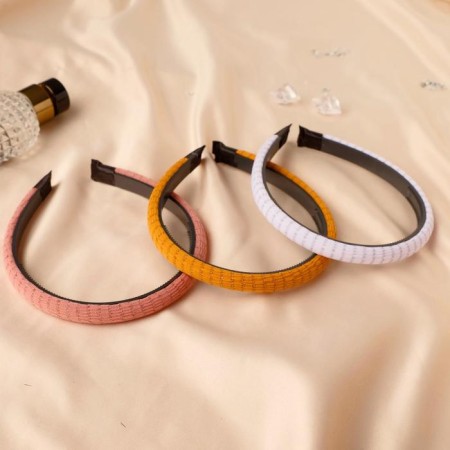 Hair cap "cosmea" strips shine, 1.5 cm, mix-1