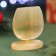 Souvenir "On Health", on a stand, Selenite
