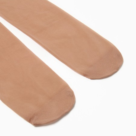 Kapron tights, Glamor Collant Ginestra 20 den, light tan (miele), river 3-2