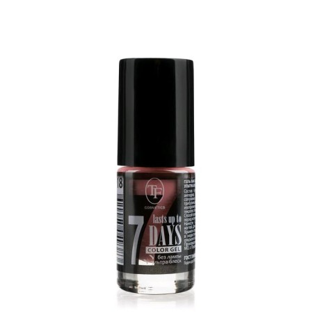 Nail polish TF Color Gel, tone 218-1