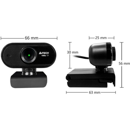 Camera Web A4Tech PK-925H Black 2MPIX (1920x1080) USB2.0 with a microphone-3
