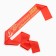 Tape "primary school graduate", red atlas Happy year 3d