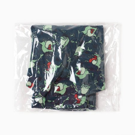 Panties men's boxers "toads", blue color, size 48 (m)-8