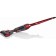 Hand Gorenje SVC216FR vacuum cleaner, 125 watts, 0.6 l, 3 nozzles, red