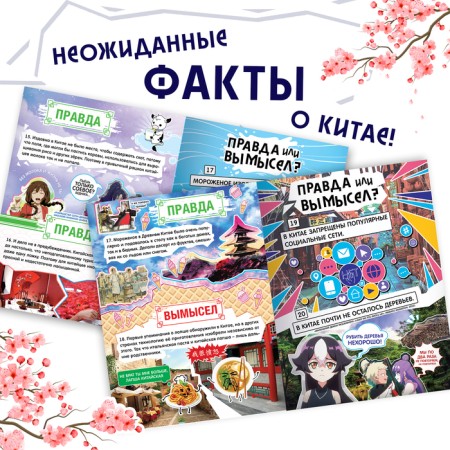 The book “Truth or Lies. 24 facts about China ", A5, anime-1
