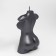 Figure candle "Women's torso", 4x6x10 cm, wet asphalt
