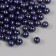 Set of beads "Pearls" d 8 mm, 250 gr, blue
