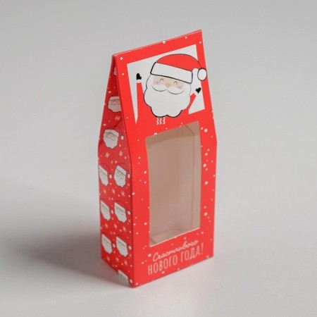 Folding box "Happy New Year", 6 x 14.5 x 3.5 cm, New Year-4