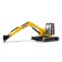 Caterpillar excavator Cat, with a dump