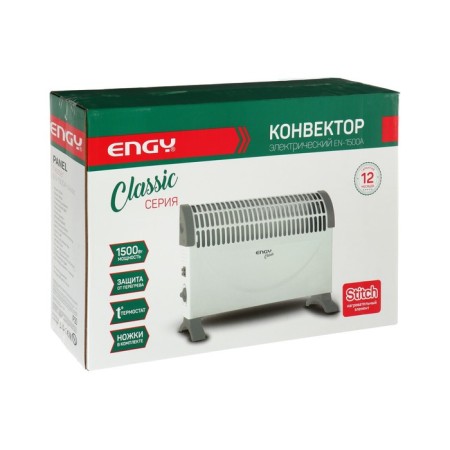 ENGY EN-1500A Classic, convector, 1500 watts, 20 m², white-6