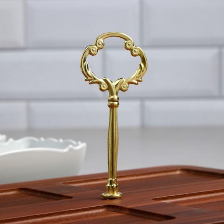 Menzhitsa "Ocean", 4 pcs: 350 ml, wooden base, porcelain, Iran-5