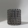 Bubble mini cosmetic storage stand, 10 × 9.5 cm, black color