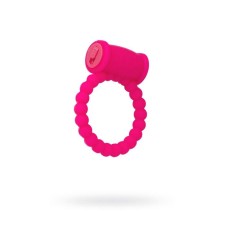 Эрекционное кольцо на пенис Toyfa A-toys, силикон, цвет розовый, d=3,5 см