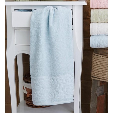 Terry towel Sofi de Marko Tiffany, 550 g, size 50x90 cm, turquoise color