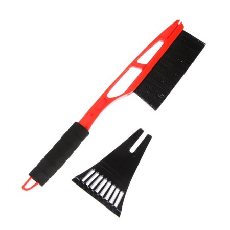 Brush STRICOM TORSO, 52 cm, with a scrap, soft handle, mix-2