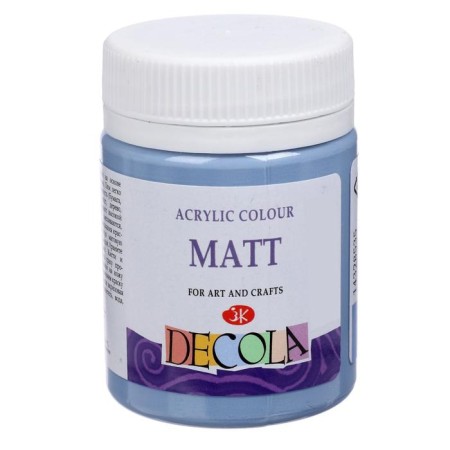 Acrylic matte paint 50 ml, ZHK Decola, dusty blue, 14328535-1