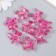 Busina Plastic for creativity "Crown" transparent fuchsia 1.5x2.9x2.5 cm