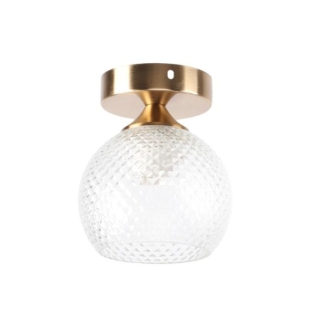 Lamp Ceiling Economy light 51634/1COP WCL, 1x60W, E27, 16x14x14 cm, bronze color