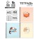 Notebook A5, 48 liters per spiral, internal block No. 1 MIX "Anime Kotiki"