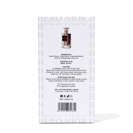 Male toilet water Nioro Hero, 100 ml-3