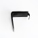 Male purse for magnet, department for bills, for maps, for coins, black color