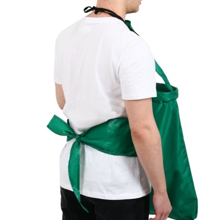 Apron for harvesting, one zipper pocket, green, Kangaroo, Greengo-2