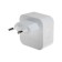 Network charger GQ-6, 2 Type-C, 3 A, 35 W, white