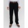Pants for boys, height 128 cm, black color