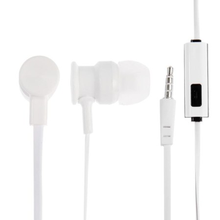 Luazon W-16 headphones, vacuum, microphone, flat wire, answer button, mix-2