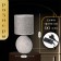 Traffic lamp with lampshade Risalux "FIESS", E14, 40 W, Gray, 13 × 13 × 27 cm