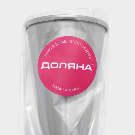 Dzhigger Dolyana "Metallic", 35/60 ml, stainless steel-4