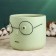 Pot "The pot that survived" 17x17x15cm, light green