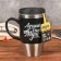 Thermal circle "The best husband", 450 ml, retains heat 3 hours