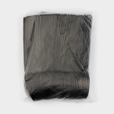 Spoon table plastic disposable "standard", 16 cm, black color-4