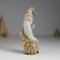Suvenir Polystone "Santa Claus with a heart on a hat with gifts/Christmas tree" 5.5x4.5x15.5 cm